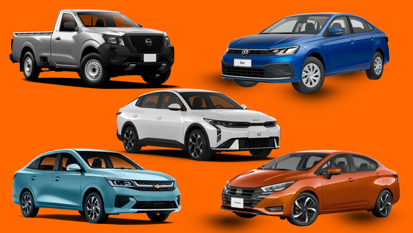 Los 5 autos más vendidos en México en 2024