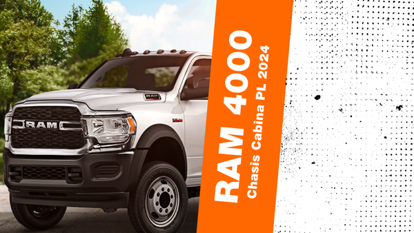 RAM 4000 Chasis Cabina PL 2024 : potencia y versatilidad para el trabajo pesado