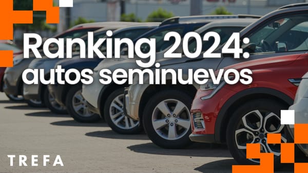 Los 5 autos más vendidos en México en 2024